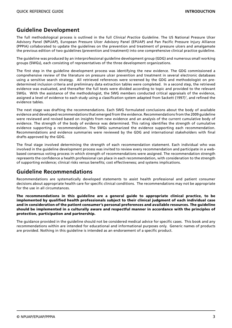 Prevention and Treatment of Pressure Ulcers: Quick Reference Guide, Page 5