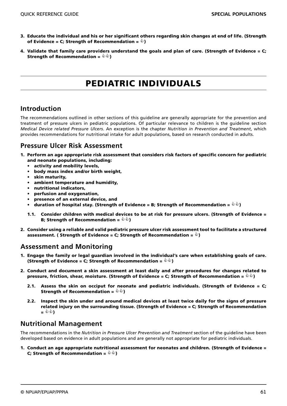 Prevention and Treatment of Pressure Ulcers: Quick Reference Guide, Page 63
