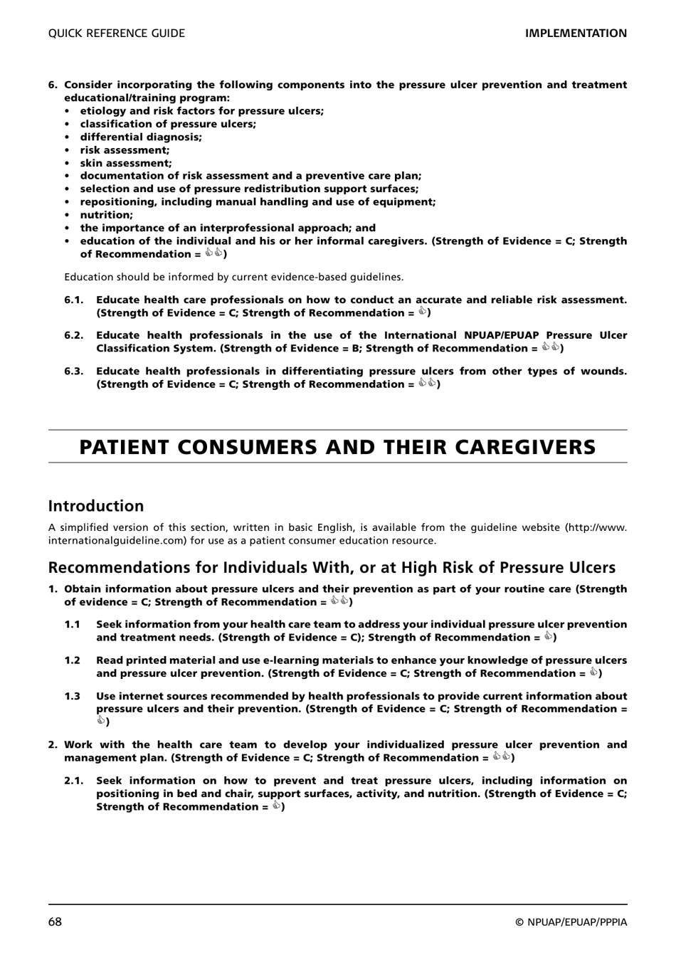Prevention and Treatment of Pressure Ulcers: Quick Reference Guide, Page 70