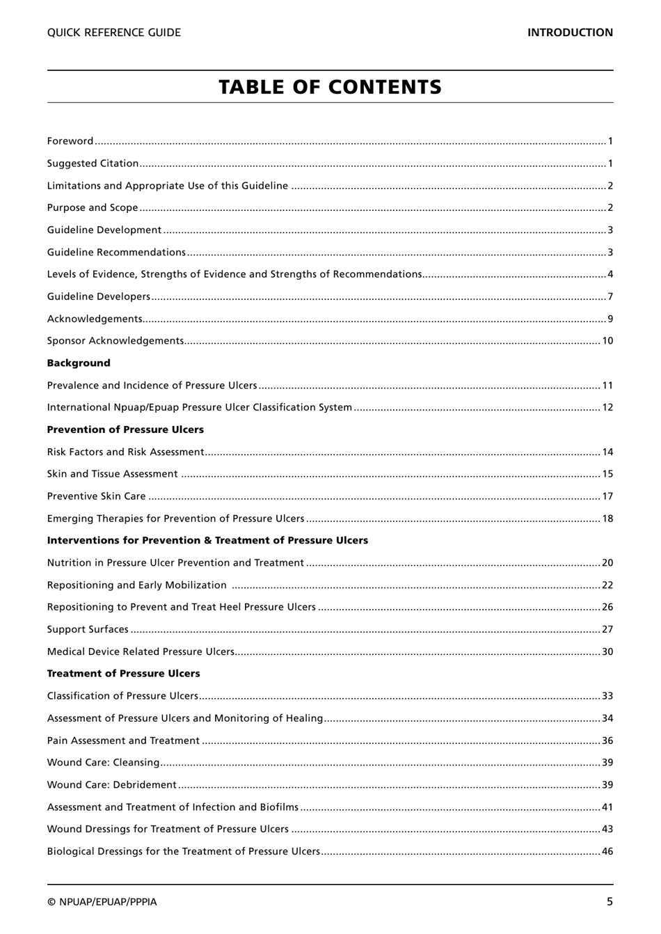 Prevention and Treatment of Pressure Ulcers: Quick Reference Guide, Page 7