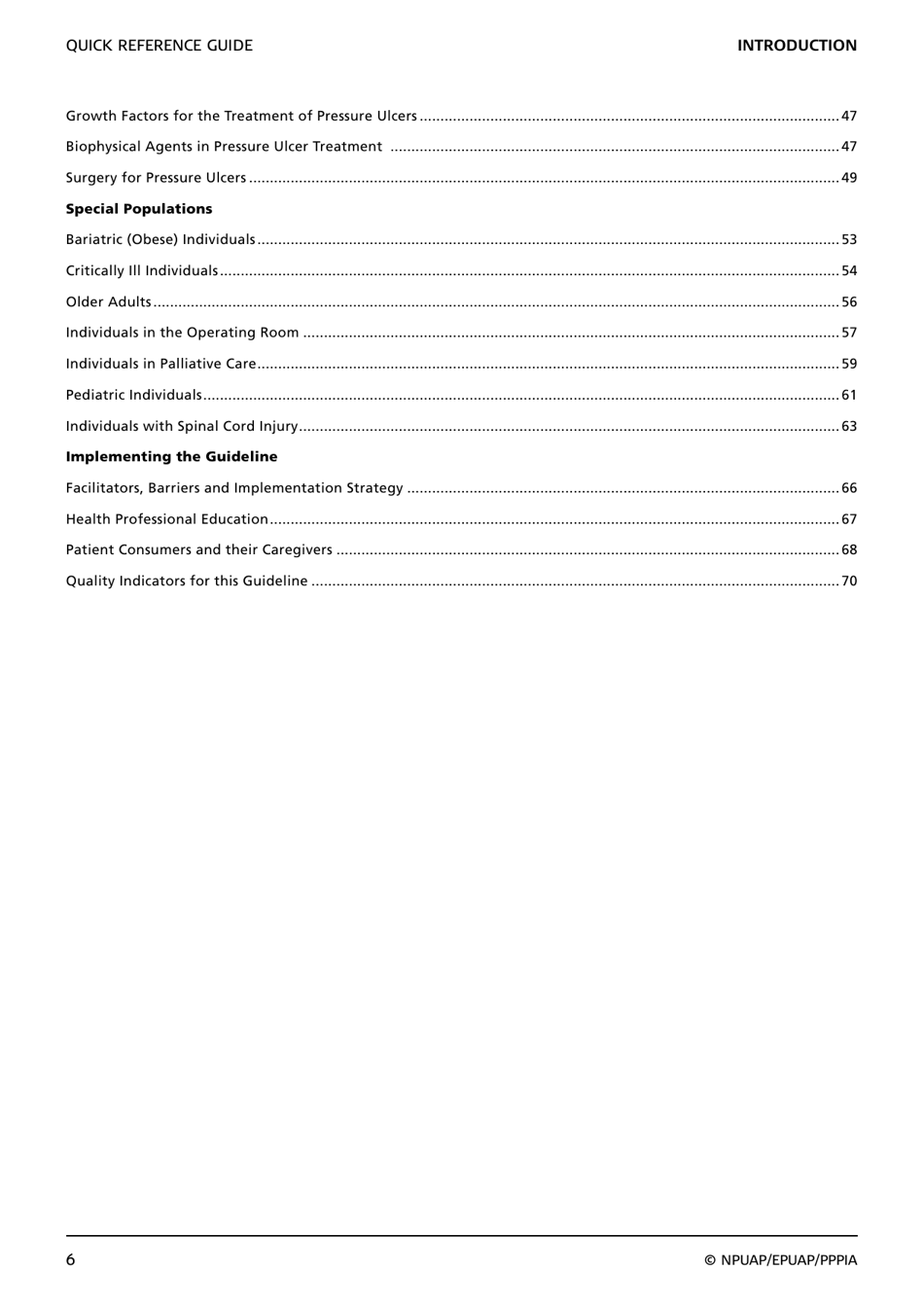 Prevention and Treatment of Pressure Ulcers: Quick Reference Guide, Page 8