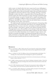 Comparing the Effectiveness of Classroom and Online Learning: Teaching Research Methods - Anna Ya Ni, Journal of Public Affairs Education, Page 15