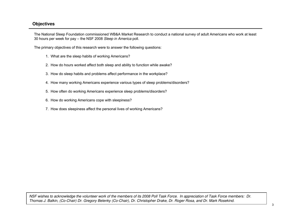 Sleep in America Poll - National Sleep Foundation, Page 4