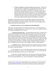 Technical Release 2010-01: Interim Procedures for Federal External Review Relating to Internal Claims and Appeals and External Review Under the Patient Protection and Affordable Care Act, Page 3
