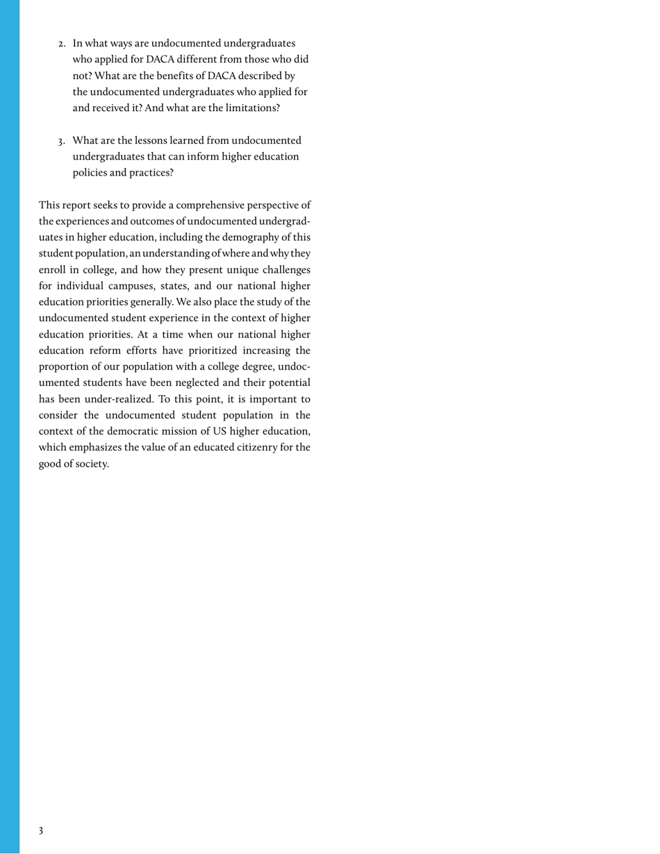 In the Shadows of the Ivory Tower: Undocumented Undergraduates and the Liminal State of Immigration Reform, Page 10