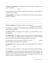 Telecommuting Agreement Template, Page 3