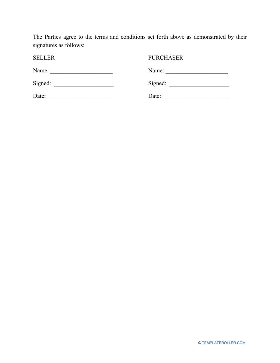 Business Sale Agreement Template, Page 10