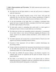 &quot;Business Sale Agreement Template&quot;, Page 3