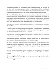 &quot;Business Sale Agreement Template&quot;, Page 9