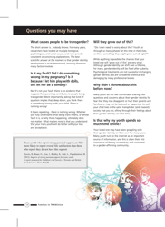 Families in Transition: a Resource Guide for Parents of Trans Youth - Central Toronto Youth Services, Page 16