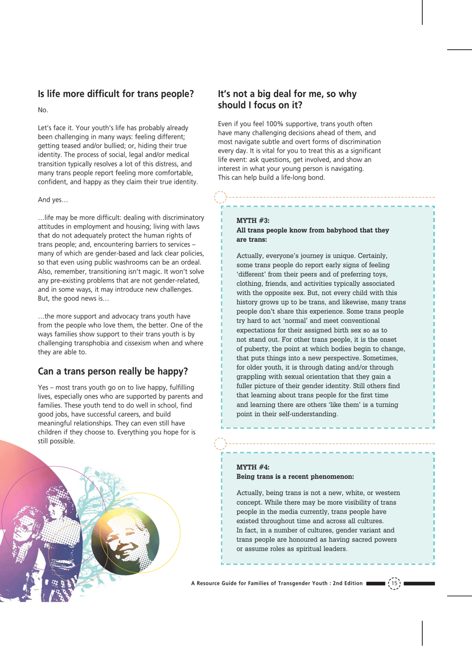Families in Transition: a Resource Guide for Parents of Trans Youth - Central Toronto Youth Services, Page 17