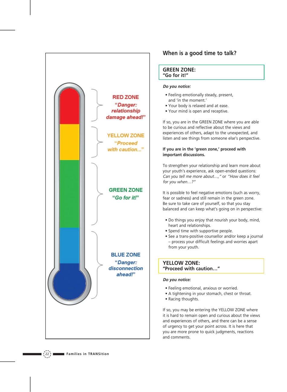 Families in Transition: a Resource Guide for Parents of Trans Youth - Central Toronto Youth Services, Page 24