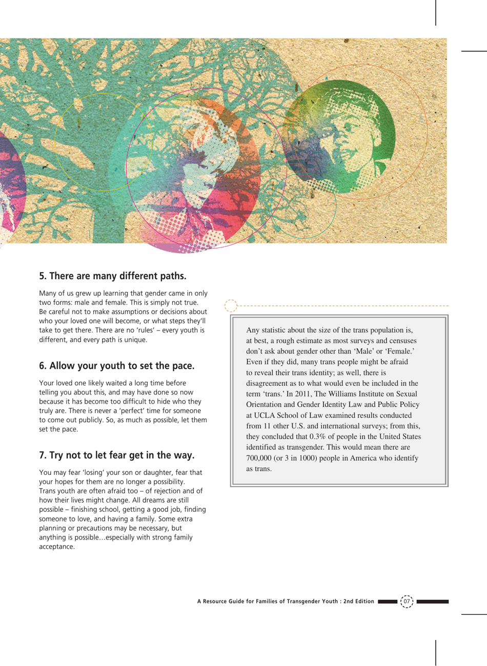Families in Transition: a Resource Guide for Parents of Trans Youth - Central Toronto Youth Services, Page 9
