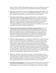 Fact Sheet: Obama Administration Announces More Than $375 Million in Public and Private Support for Next-Generation High Schools, Page 17