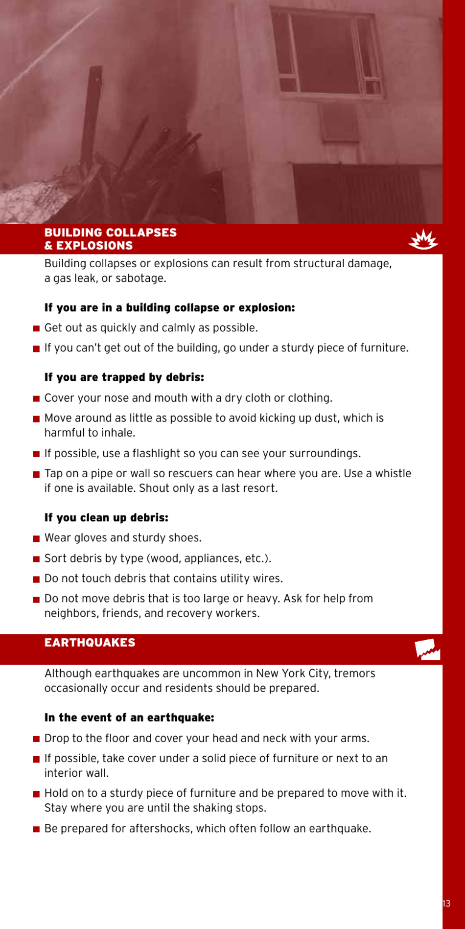 Ready New York: Preparing for Emergencies in New York City - New York City, Page 13