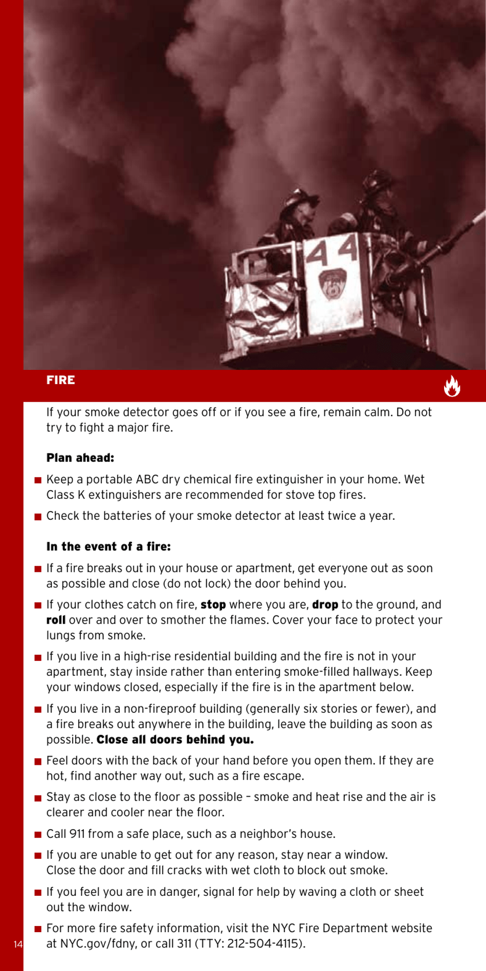 Ready New York: Preparing for Emergencies in New York City - New York City, Page 14