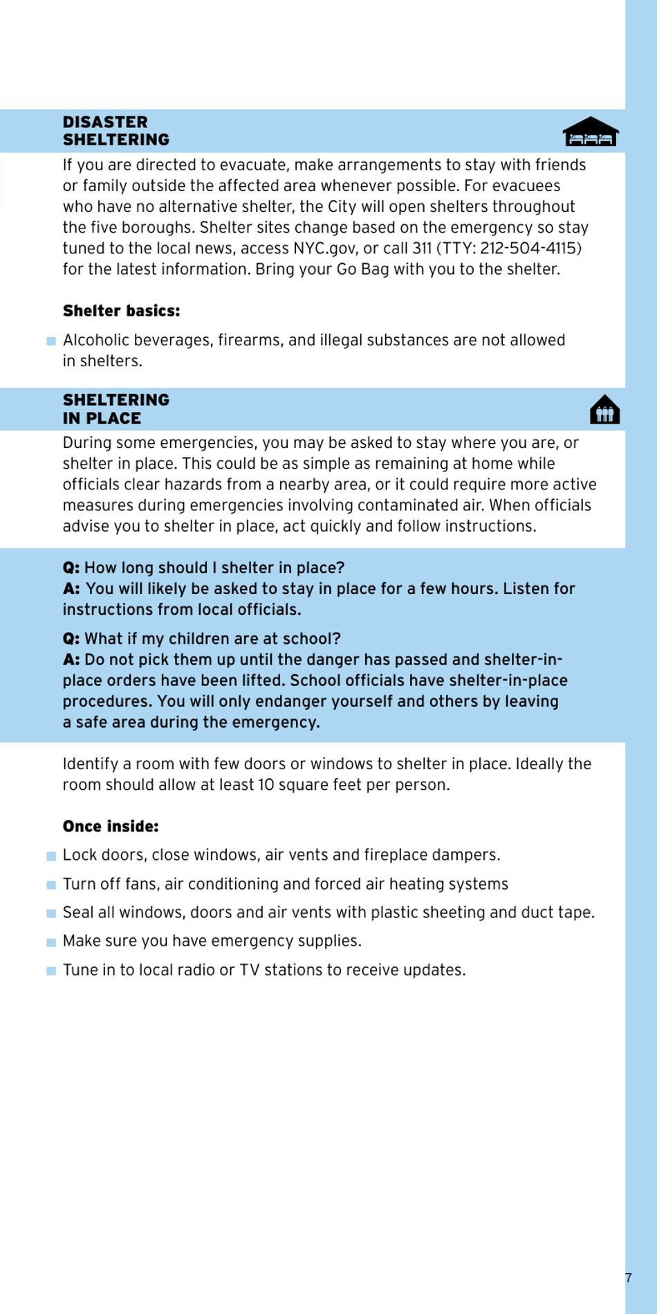 Ready New York: Preparing for Emergencies in New York City - New York City, Page 7