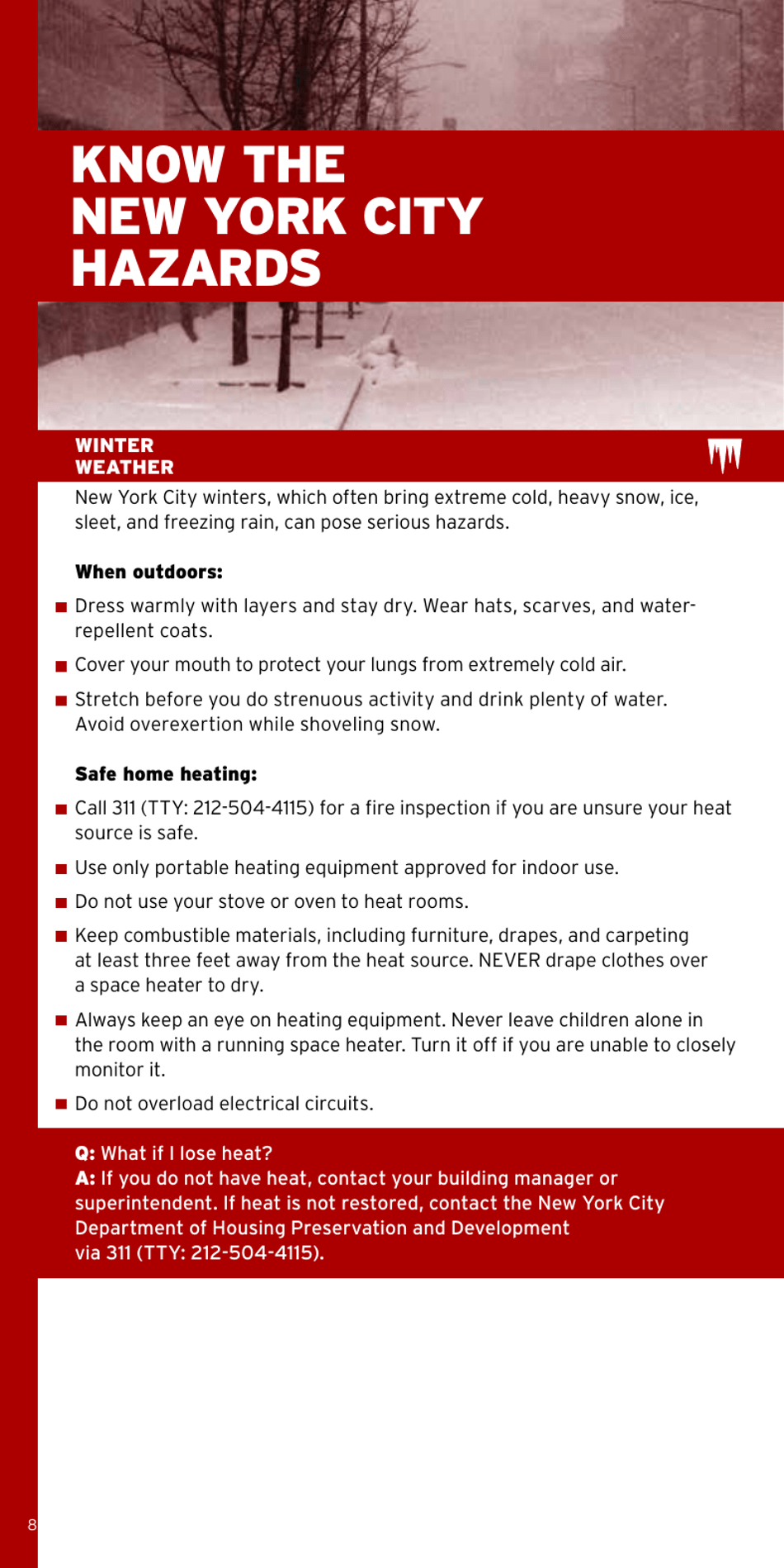 Ready New York: Preparing for Emergencies in New York City - New York City, Page 8