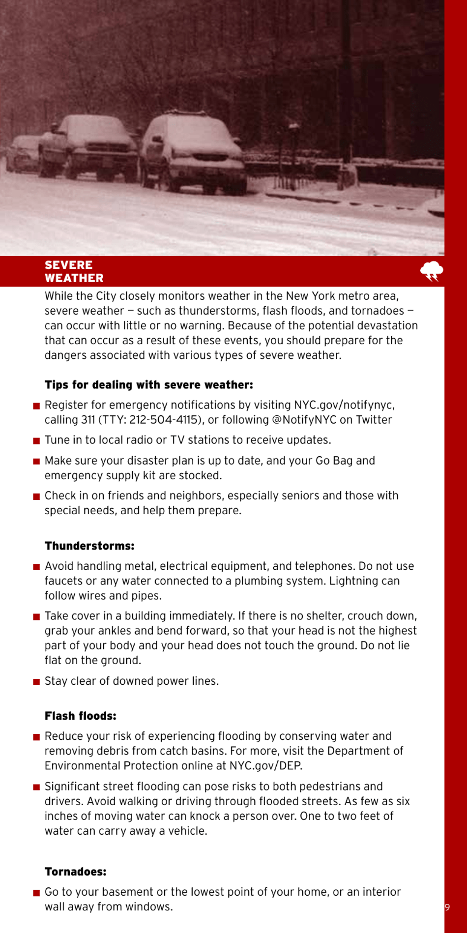 Ready New York: Preparing for Emergencies in New York City - New York City, Page 9