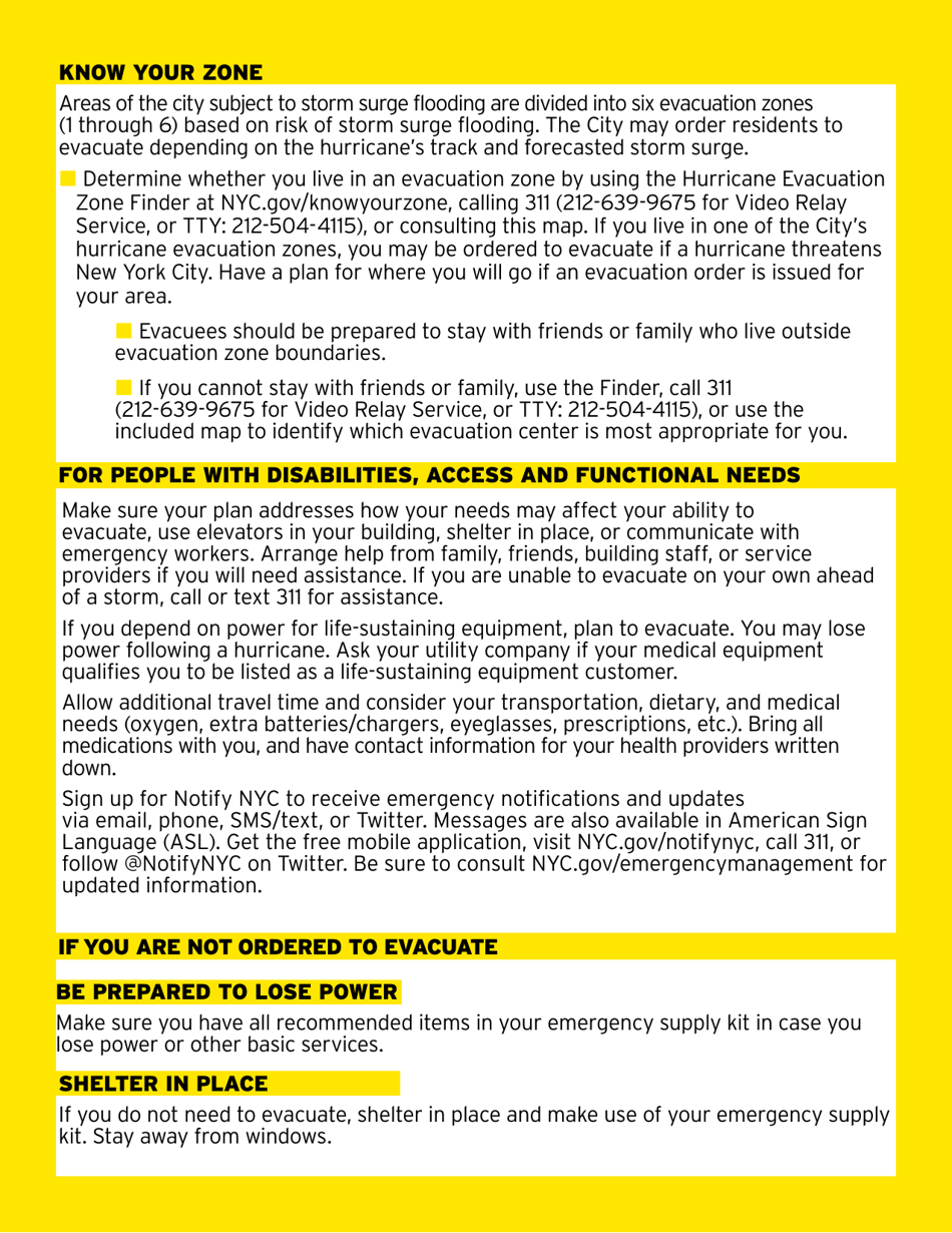 Ready New York: My Emergency Plan - New York City, Page 27