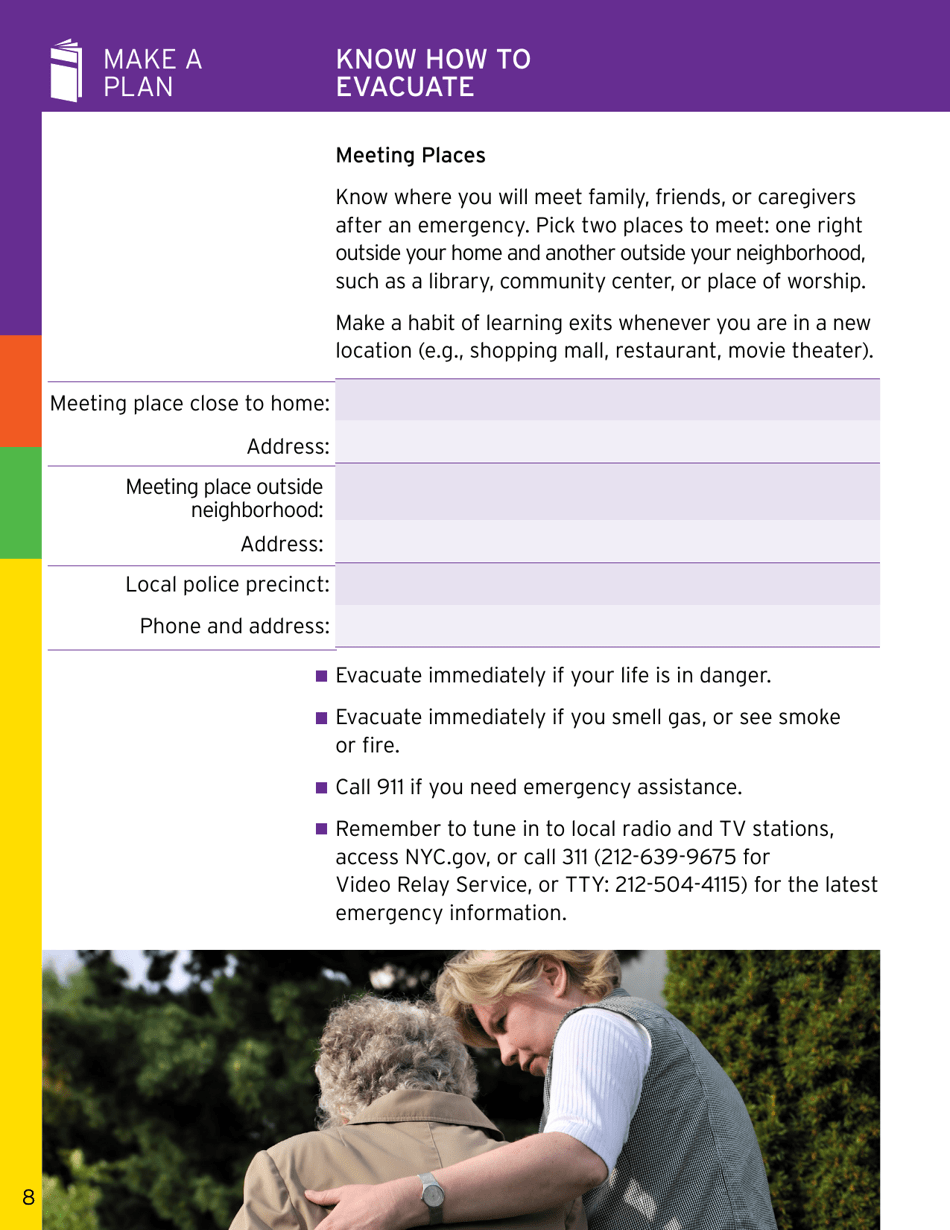 Ready New York: My Emergency Plan - New York City, Page 8