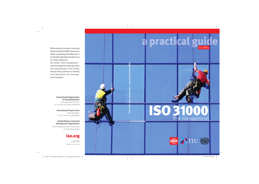 Iso 31000 Risk Management - a Practical Guide for Smes