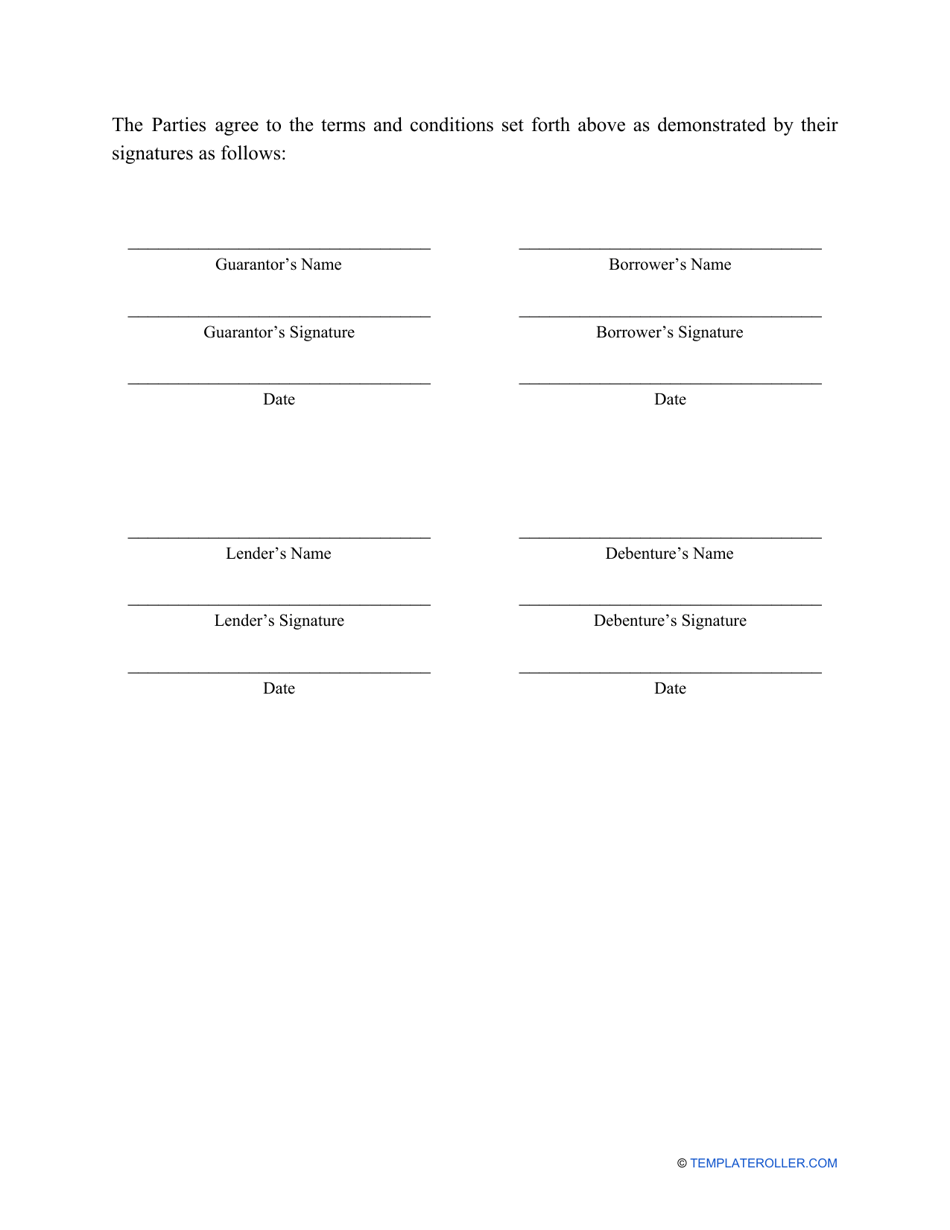 Guarantee Agreement Template Fill Out Sign Online and Download PDF Guarantee Agreement Template Fill Out Sign Online and Download PDF