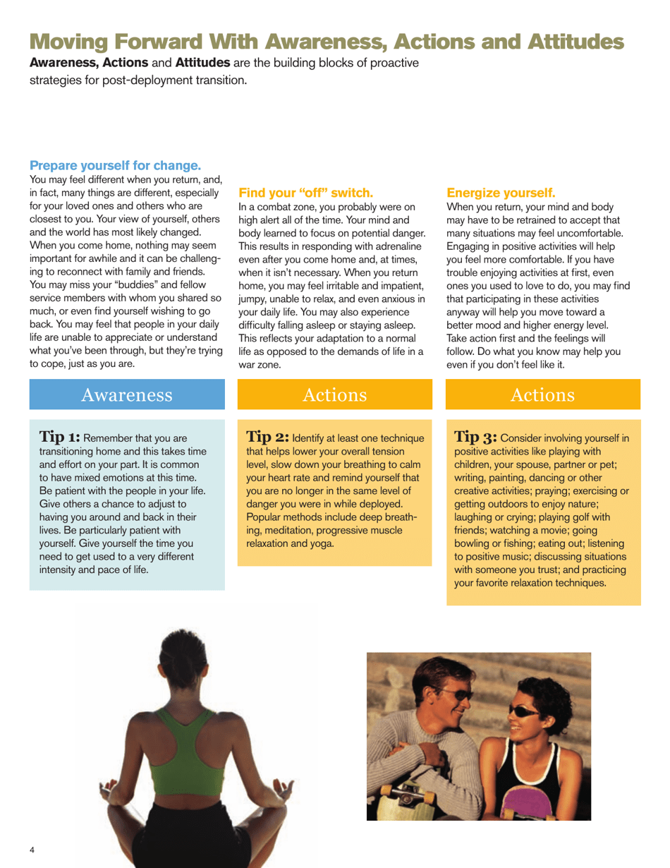Coming Home From Deployment: the New normal - American Red Cross, Page 4