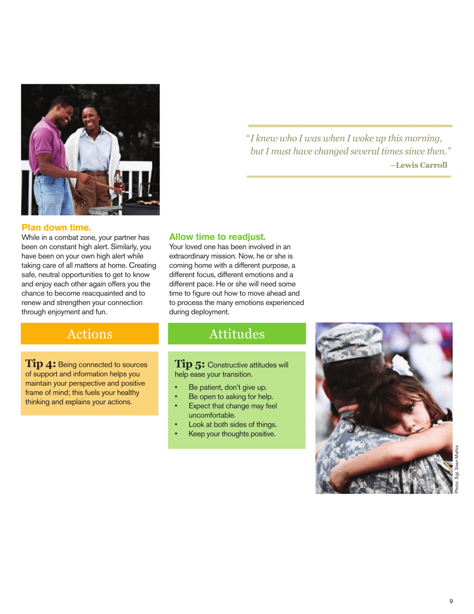 Coming Home From Deployment: the New normal - American Red Cross, Page 9