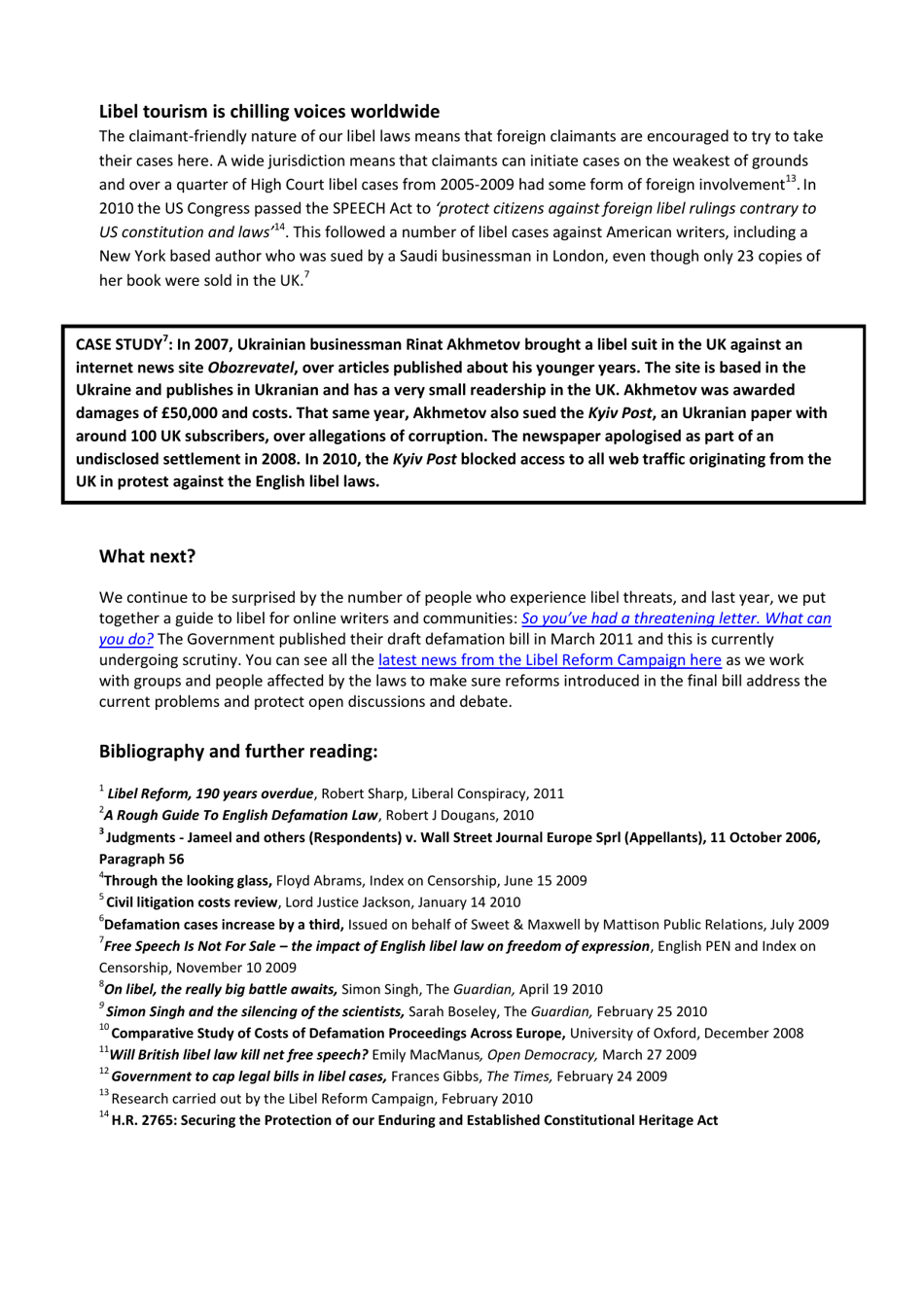 A Quick Guide to Libel Laws in England and Wales - United Kingdom, Page 4