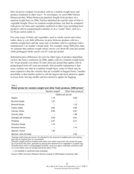 Economic Information Bulletin 71: How Much Do Fruits and Vegetables Cost?, Page 10