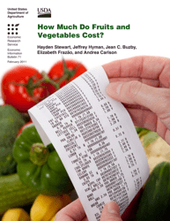 Economic Information Bulletin 71: How Much Do Fruits and Vegetables Cost?