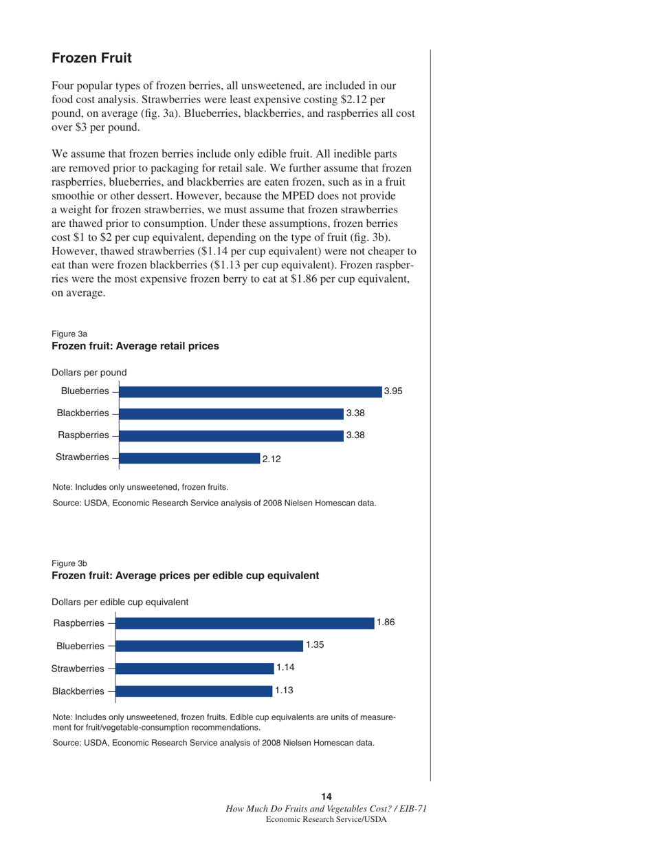 Economic Information Bulletin 71: How Much Do Fruits and Vegetables Cost?, Page 20