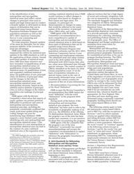 Standards for Delineating Metropolitan and Micropolitan Statistical Areas; Notice, Page 5