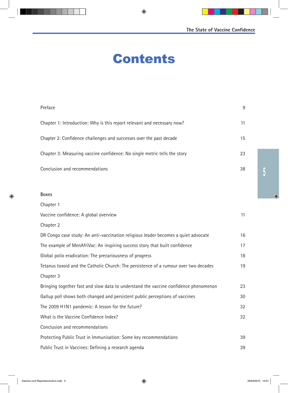 The State of Vaccine Confidence - the Vaccine Confidence Project, Page 5