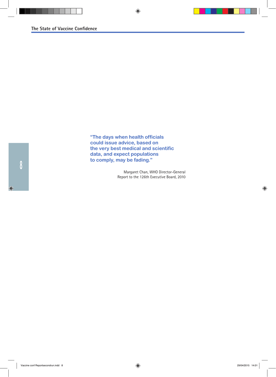 The State of Vaccine Confidence - the Vaccine Confidence Project, Page 8