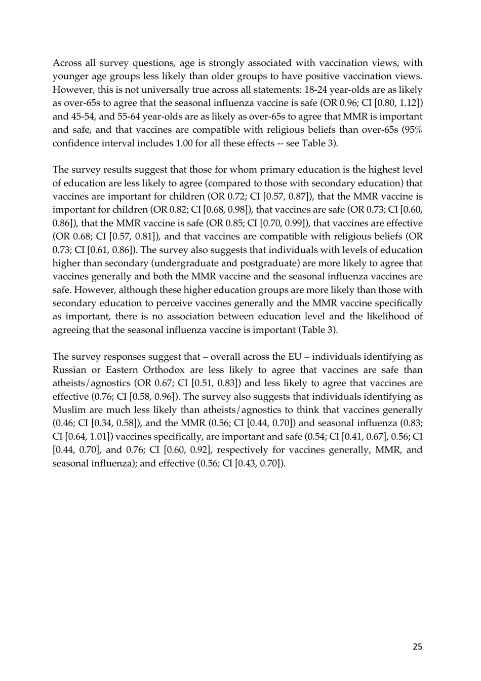 The State of Vaccine Confidence - the Vaccine Confidence Project, Page 25