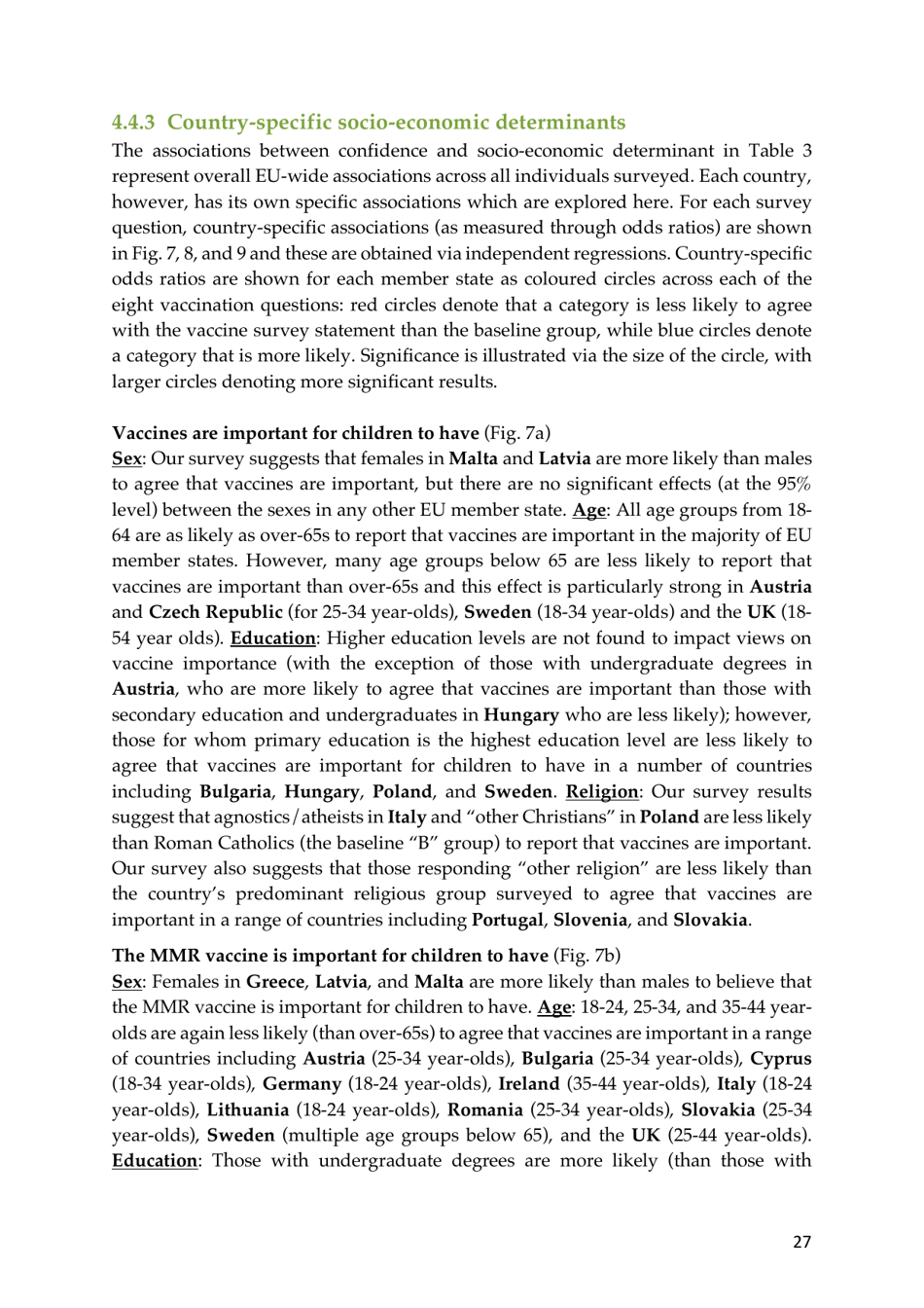 The State of Vaccine Confidence - the Vaccine Confidence Project, Page 27