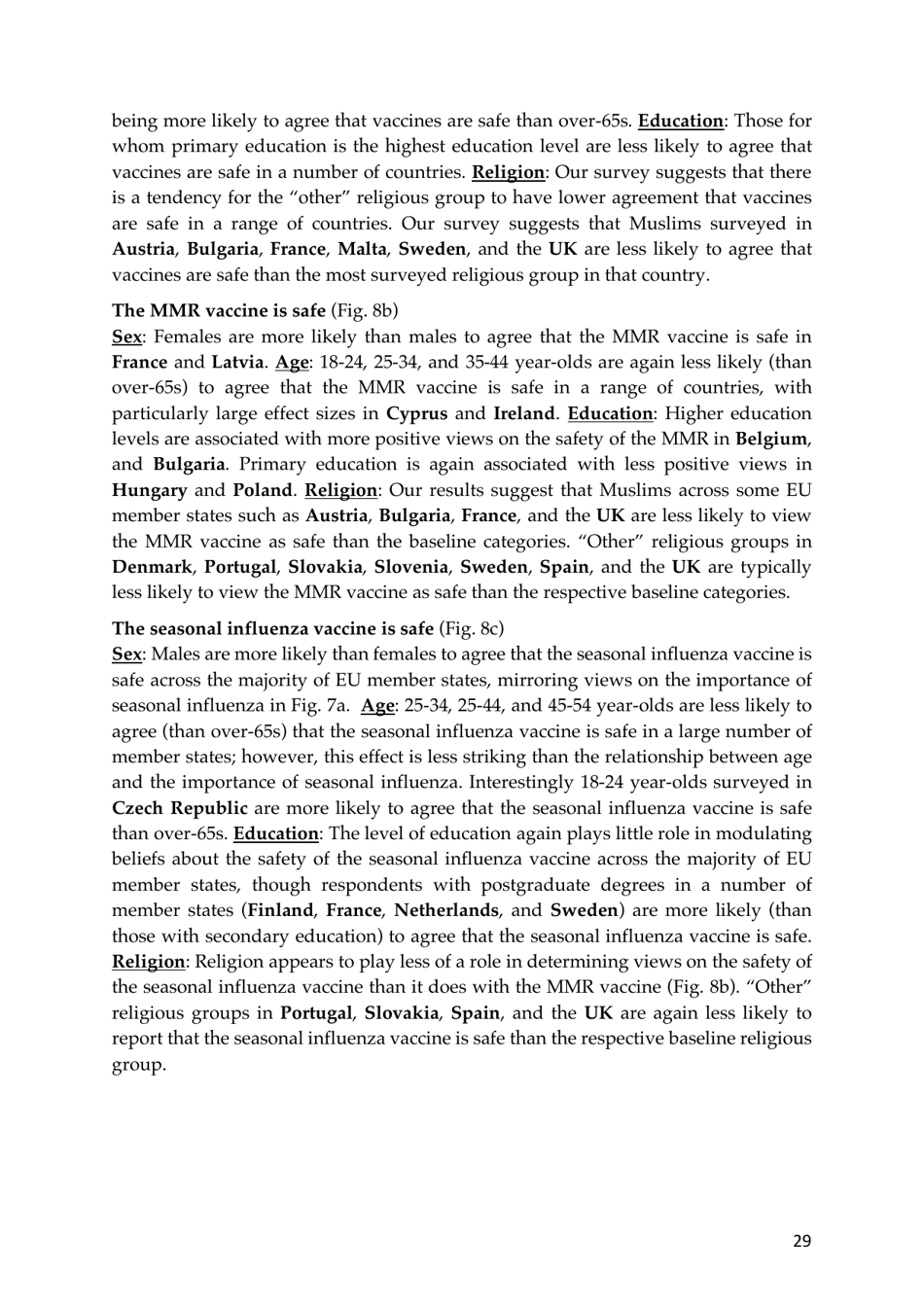 The State of Vaccine Confidence - the Vaccine Confidence Project, Page 29