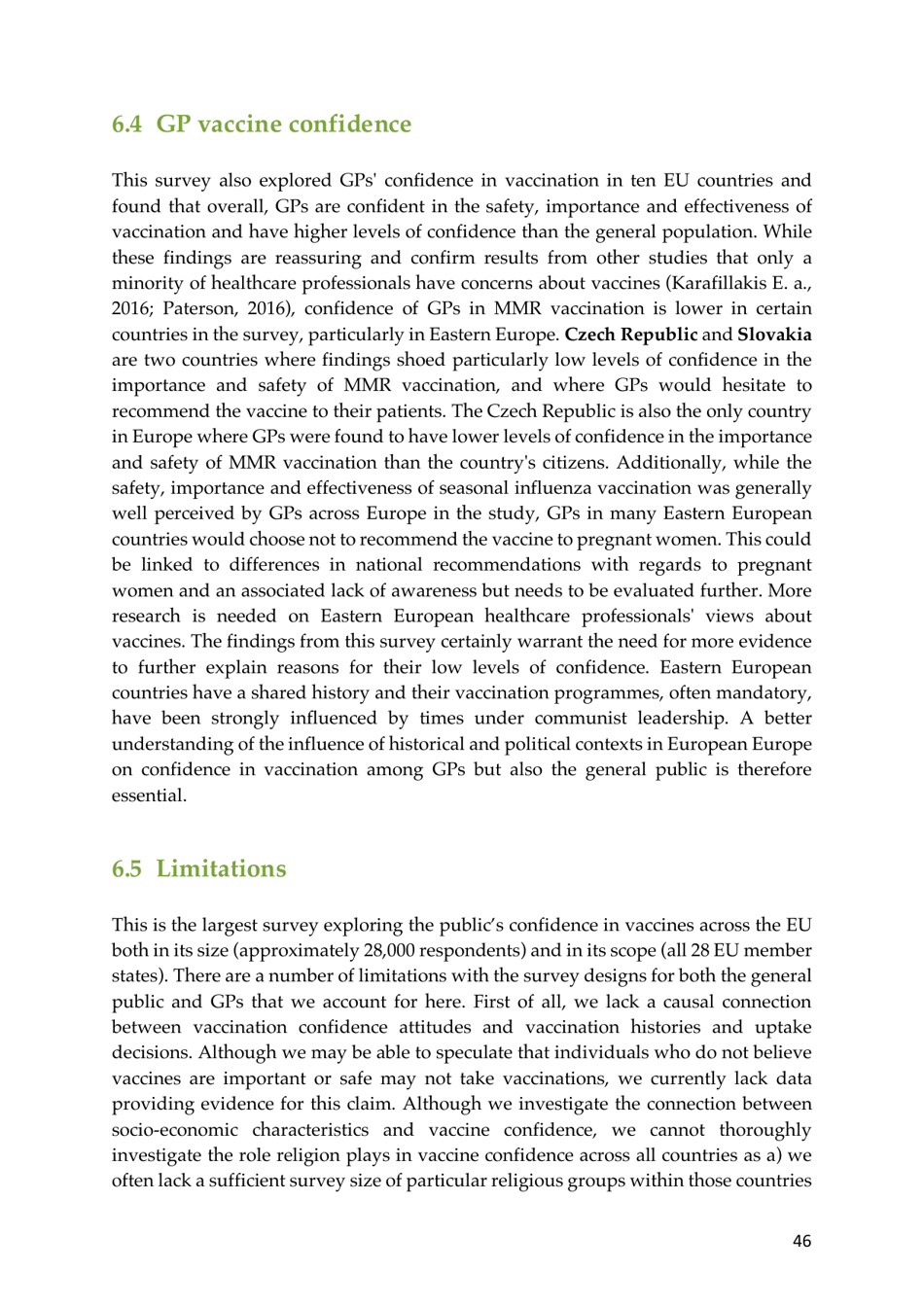 The State of Vaccine Confidence - the Vaccine Confidence Project, Page 46