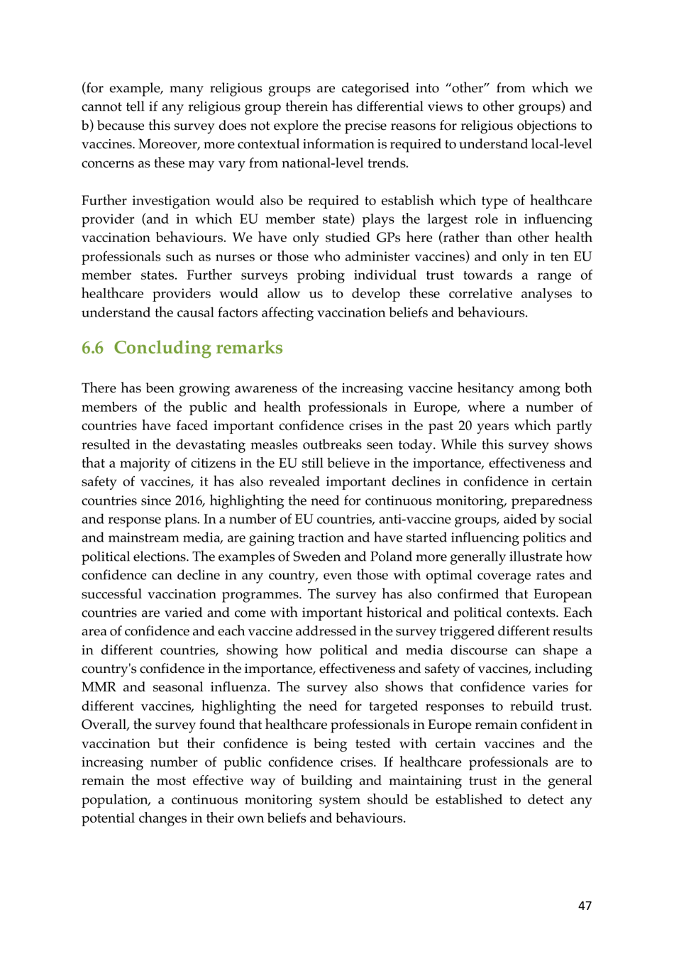 The State of Vaccine Confidence - the Vaccine Confidence Project, Page 47