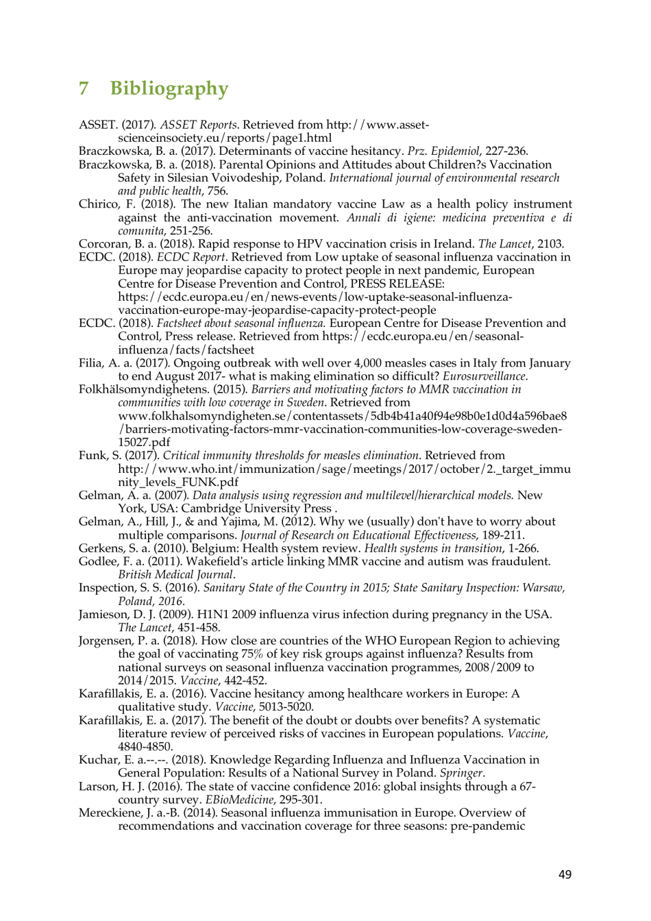 The State of Vaccine Confidence - the Vaccine Confidence Project, Page 49