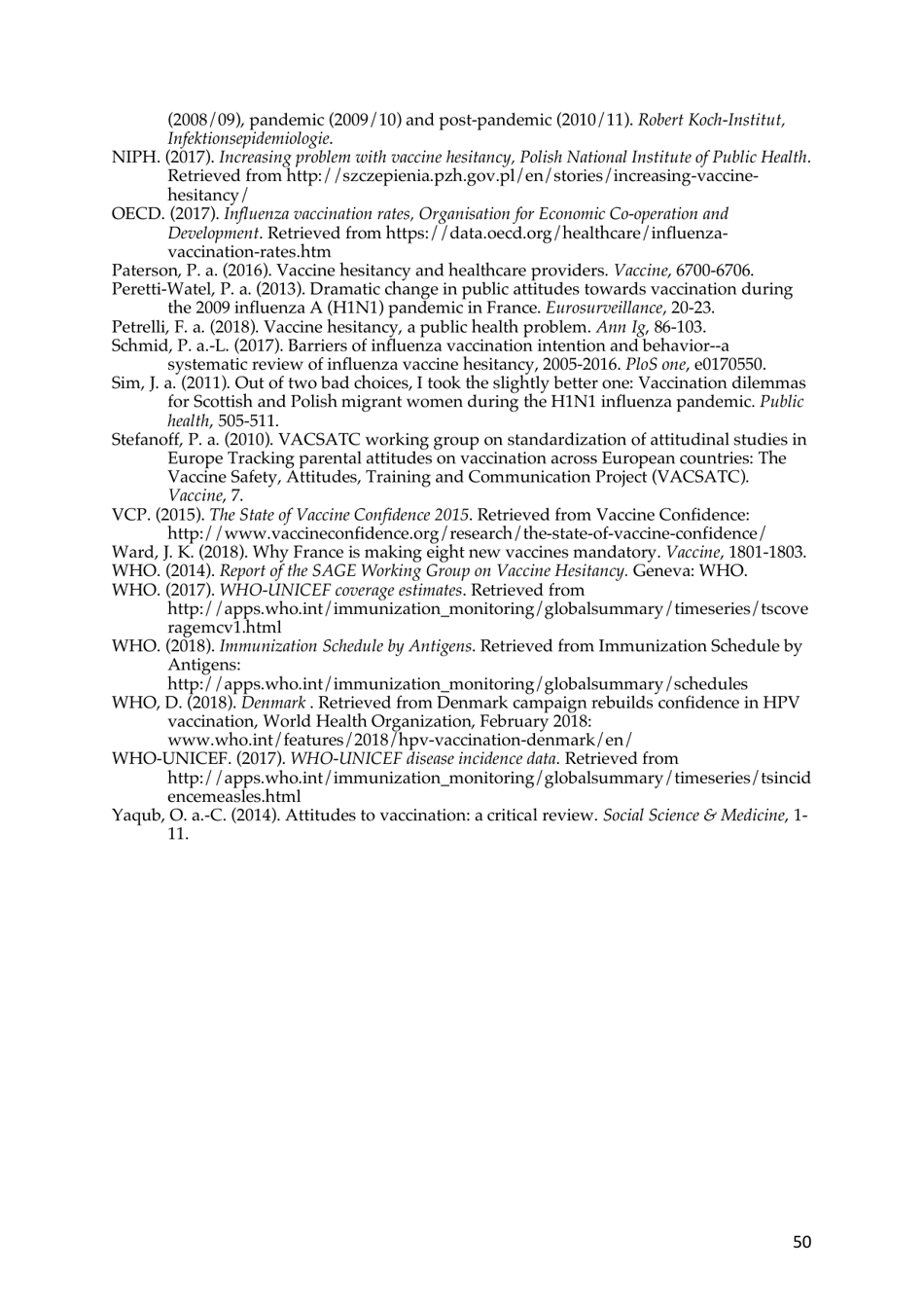 The State of Vaccine Confidence - the Vaccine Confidence Project, Page 50