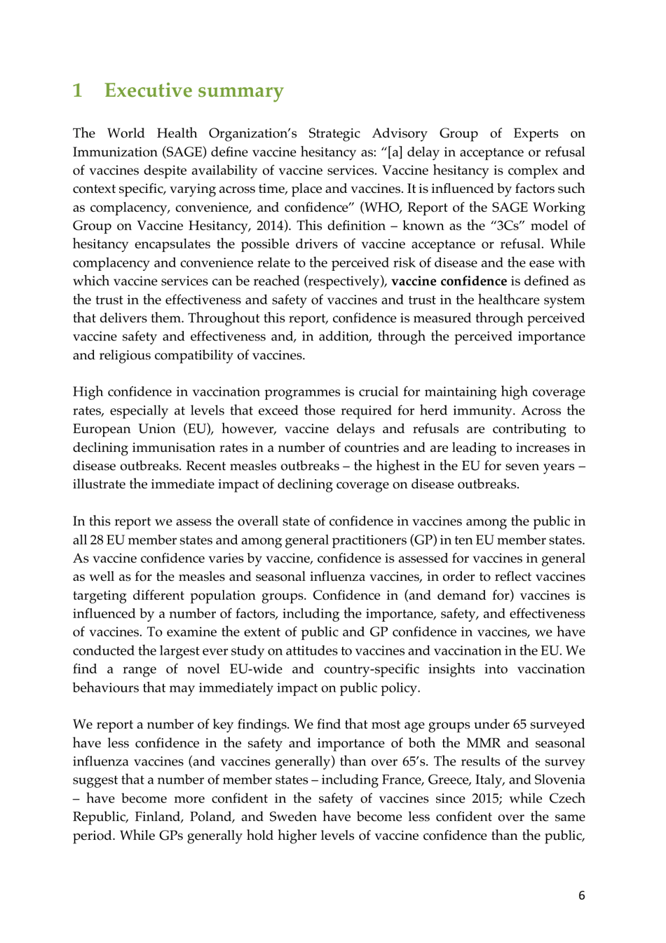 The State of Vaccine Confidence - the Vaccine Confidence Project, Page 6