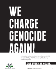 Document preview: We Charge Genocide Again - Mxgm, Tongo Eisen-Martin