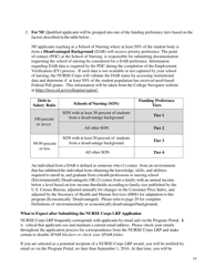 Application and Program Guidance - Nurse Corps Loan Repayment Program, Page 14