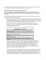 Application and Program Guidance - Nurse Corps Loan Repayment Program, Page 24