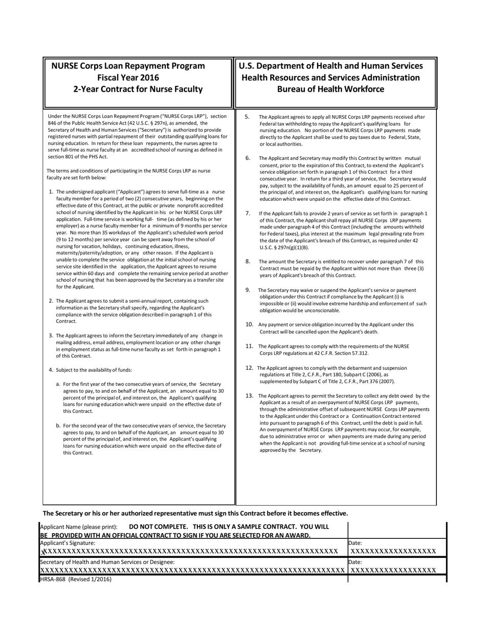 Application and Program Guidance - Nurse Corps Loan Repayment Program, Page 37