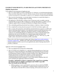 Application and Program Guidance - Nurse Corps Loan Repayment Program, Page 6