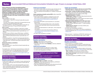Recommended Child and Adolescent Immunization Schedule for Ages 18 Years or Younger, Page 8